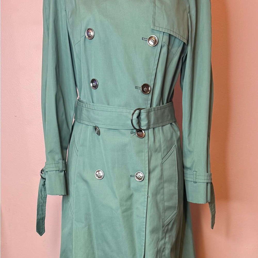 London Fog Light Green Coat